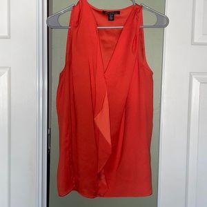 Kenneth Cole Orange Dress Tank Top, Women’s Size Medium, Great Condition!